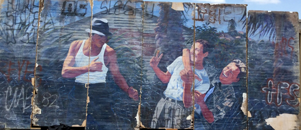 Adan Hernandez Carnalismo II Blood In Blood Out painting