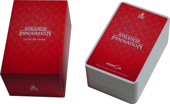 jeux de cartes personnalisés publicitaires recto verso 160 cartes