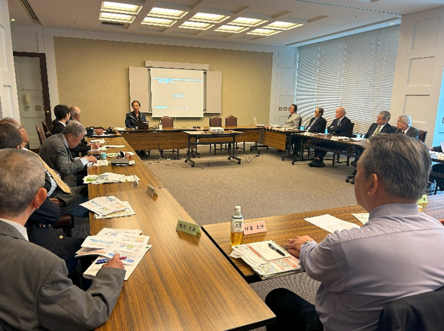 【登壇】交詢社同好会「地球環境研究会」で、弊社代表東が講演を行いました