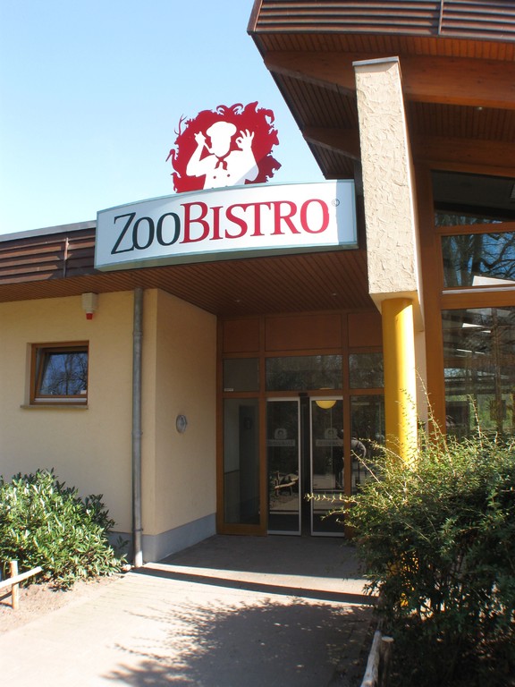 Haupteingang Zoobistro