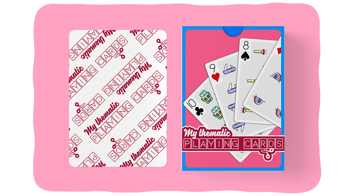 Camping Themed Playing Cards Deck - My Thematic Playing Cards