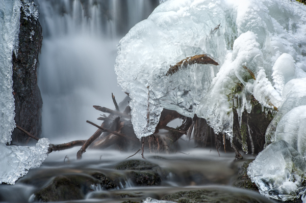 Wasserfall am Parkplatz Silbermühle