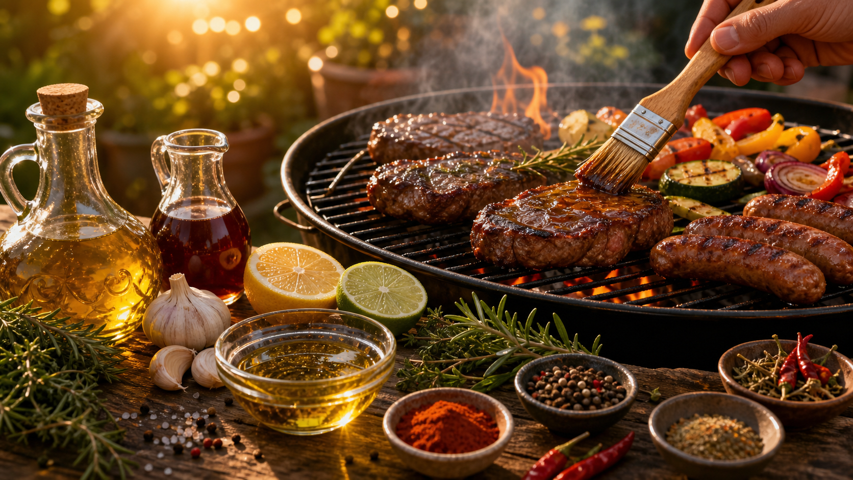 Marinade: Wie mit Öl, Säure und Gewürzen das Grillerlebnis auf den Punkt gebracht wird