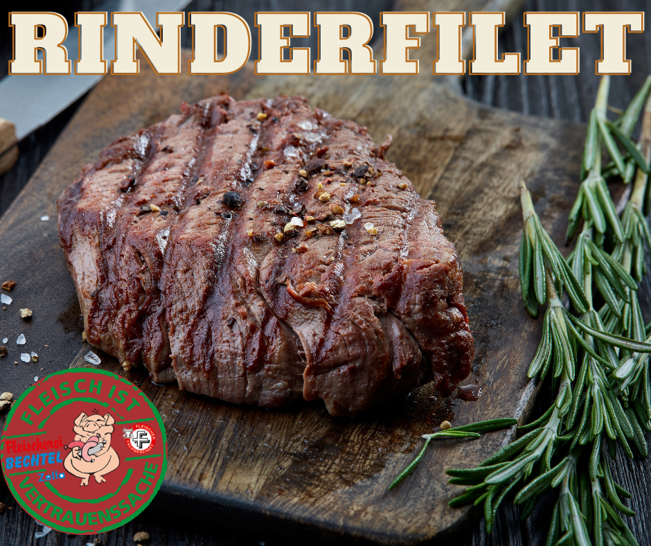 Rinderfilet aus dem Ofen!