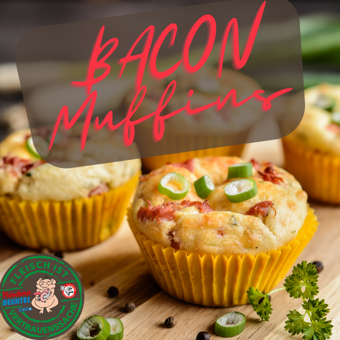 BACON Muffins mit Speck