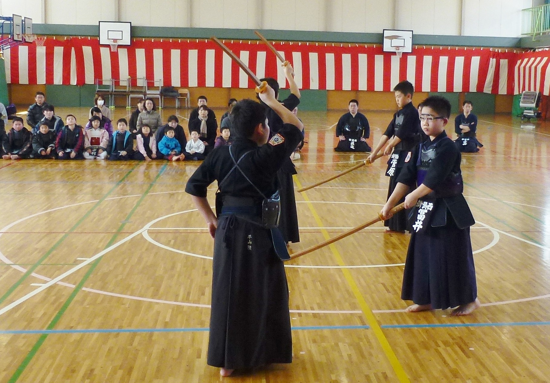 新潟西剣士会では日本剣道形を覚え