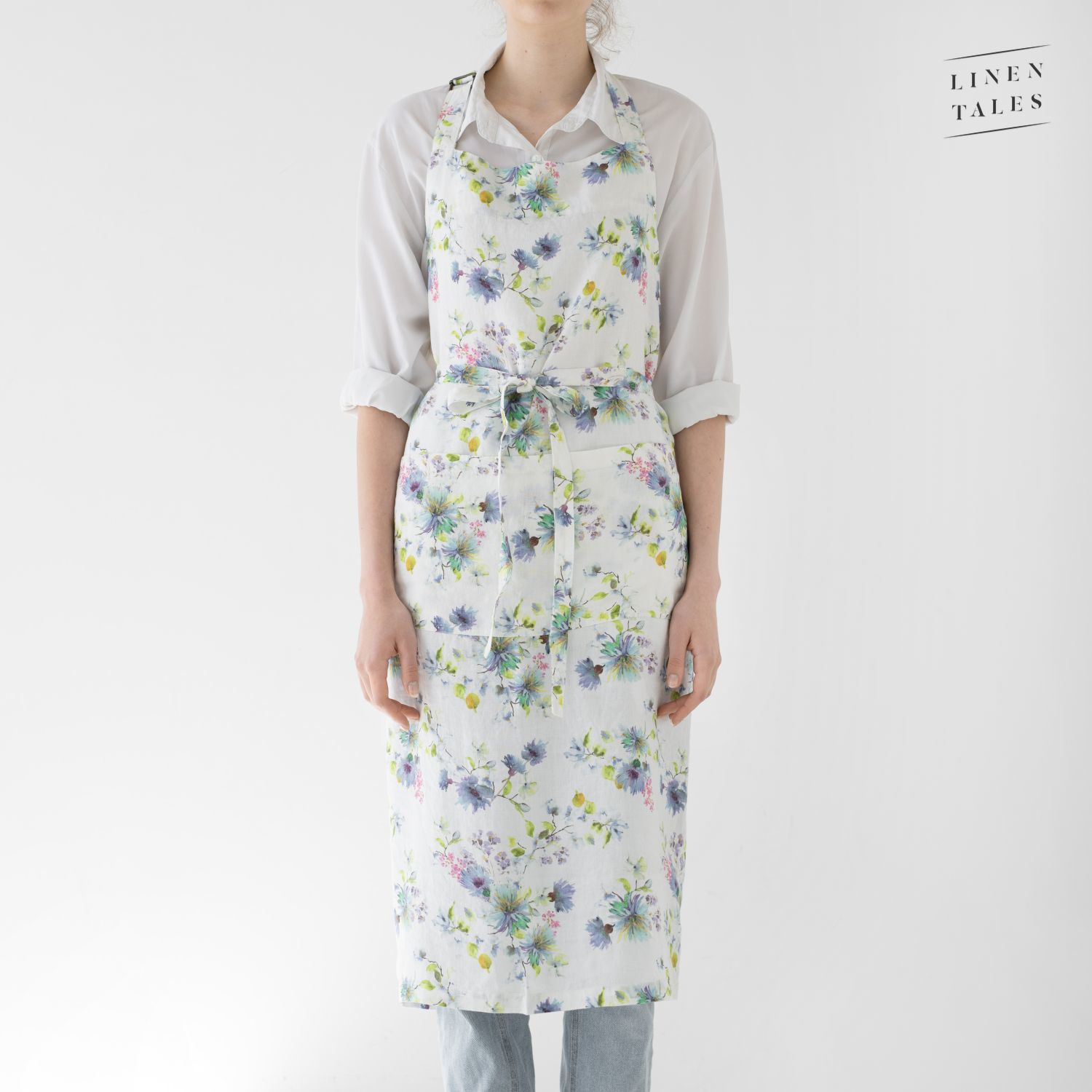 301/Flower on white