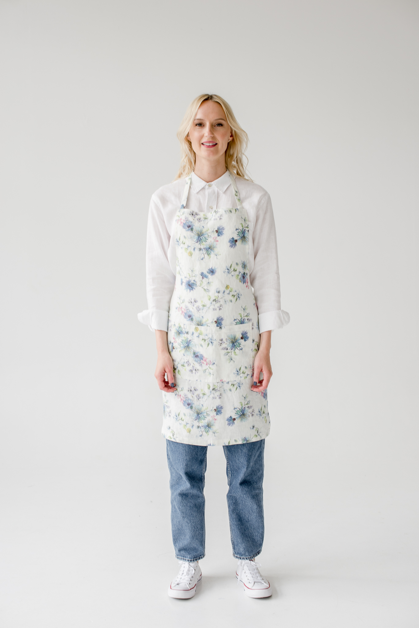 301/Flower on white