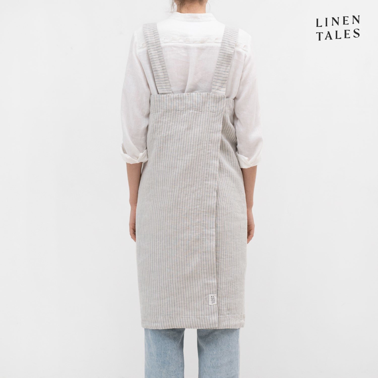 287/Gray Blue Pinstripe Rustic