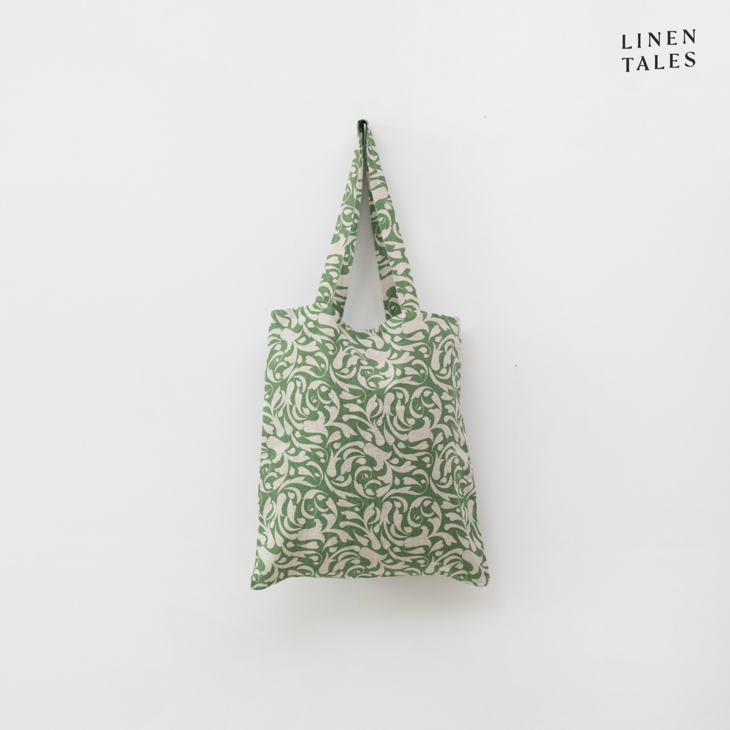 801/Evergreen Damask on natural
