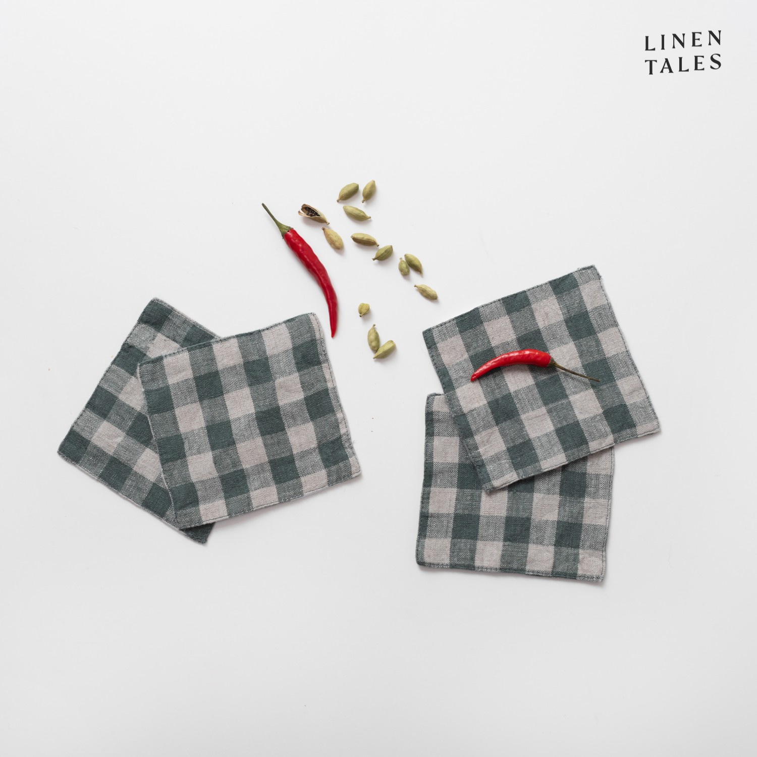 234/Forest Green Gingham