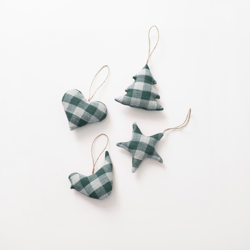 XMC-D02  234/Forest Green Gingham