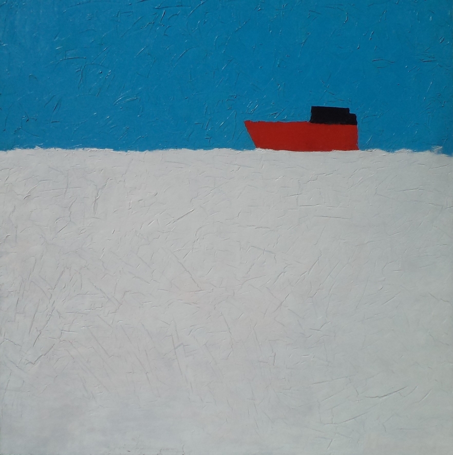 2010 oil on canvas 100x100cm «Ship» private collection 
