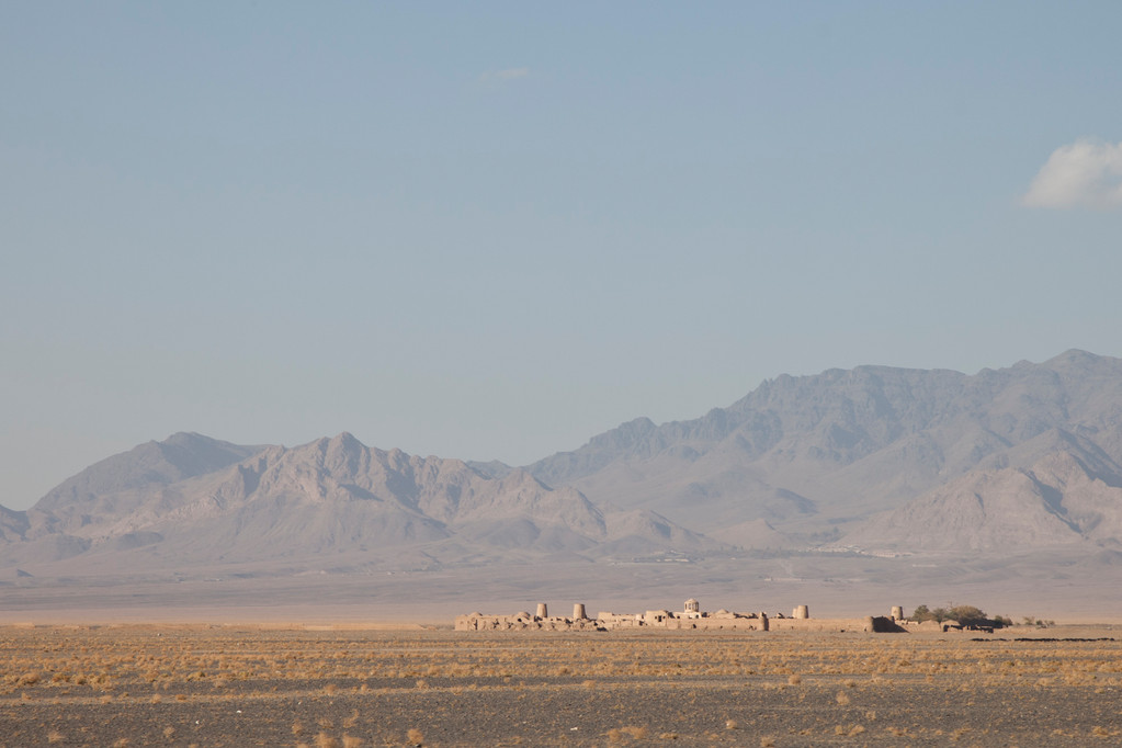 Karawanserei auf dem Weg nach Esfahan