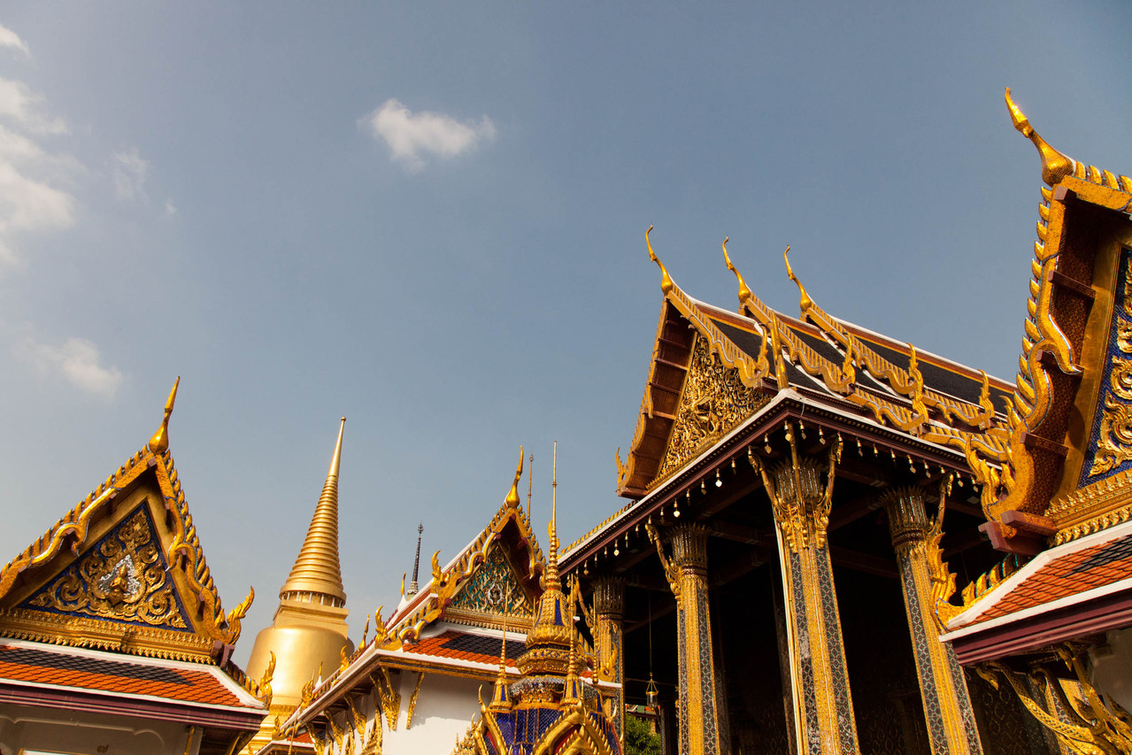 Wat Phra Kaeo, der grosse Palast