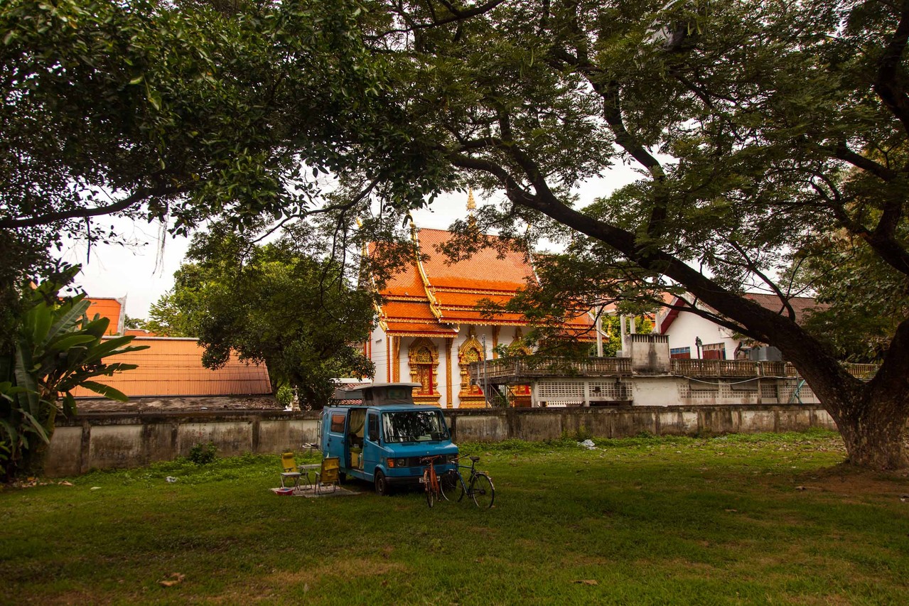 unser Schlafplatz in Chiang Mai