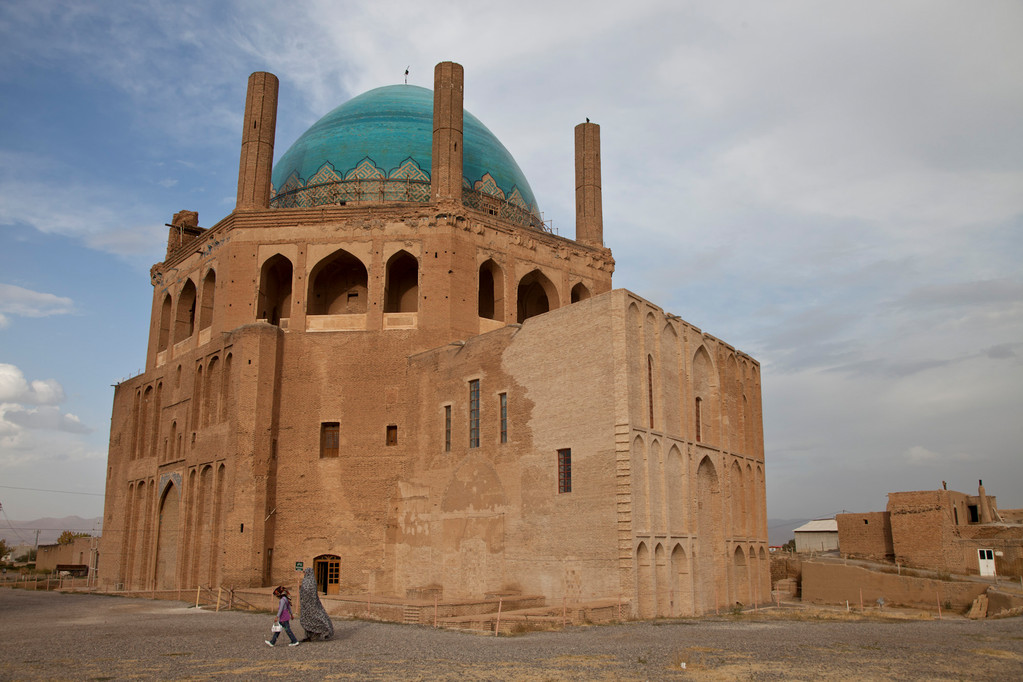 das Mausoleum in Sulthaniye...