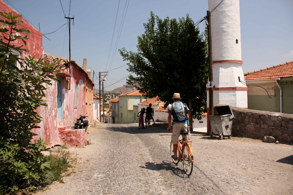 Velotour in Bergama.