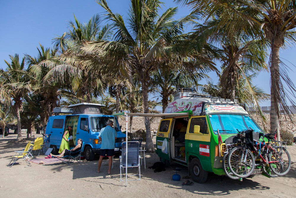 Strandtag in Muscat