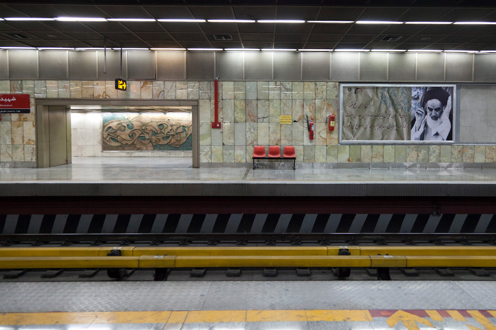 In der U-Bahn