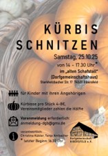 Kürbisschnitzen 2025