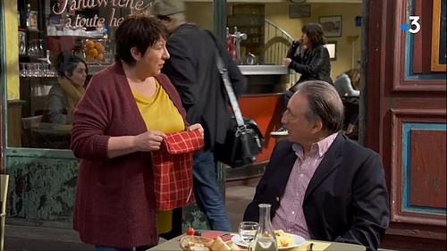 Avec Annie Grégorio (Claire)