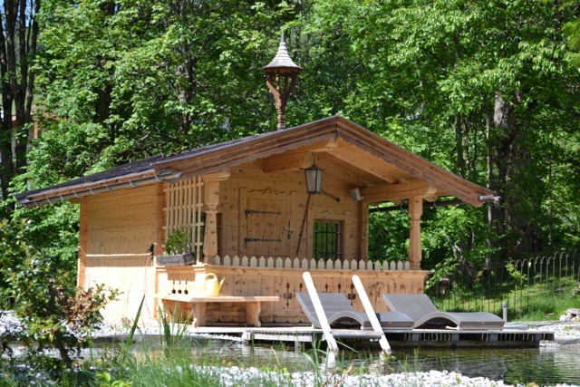 Gartenhaus / Holzhütte / Müllhütte - Holzbau Zimmerei Franz Egger Reith