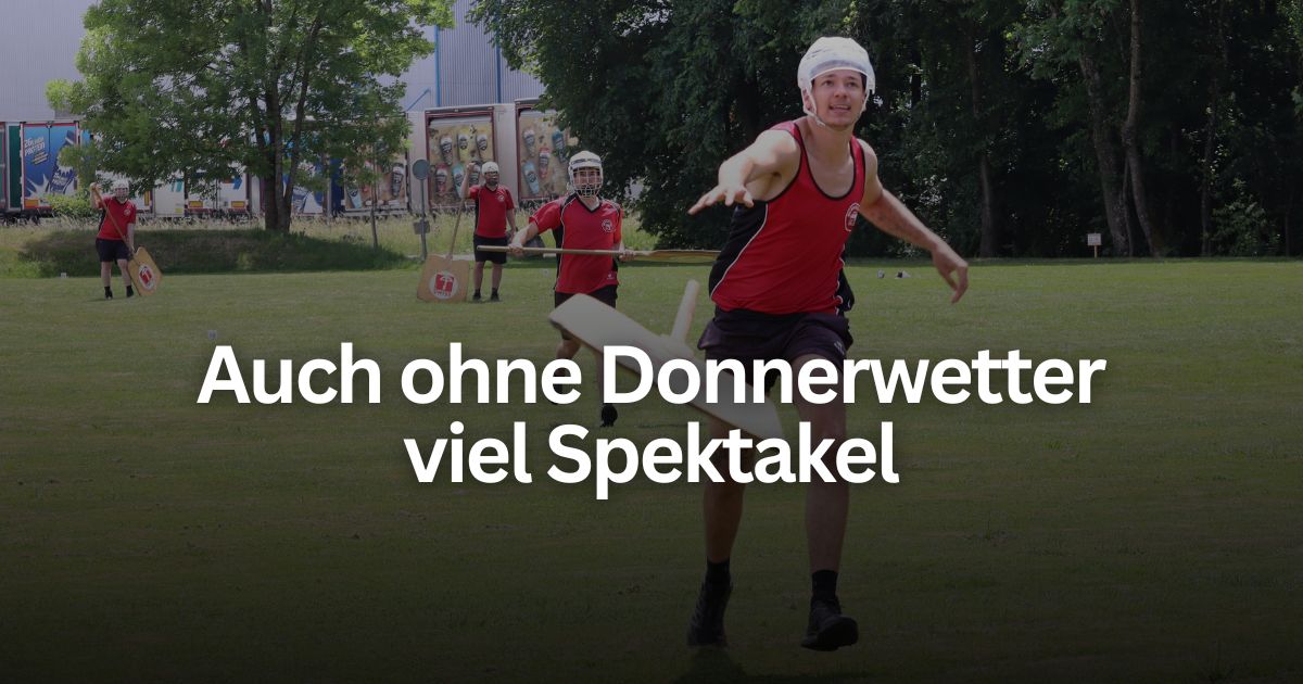 Auch ohne Donnerwetter viel Spektakel