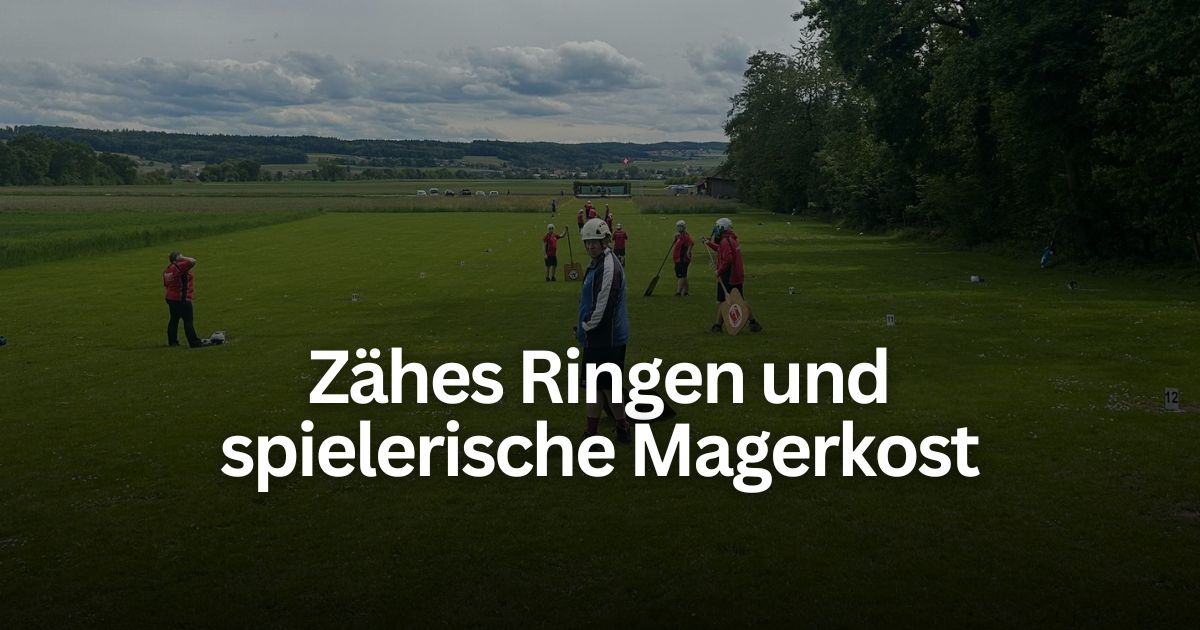 Zähes Ringen und spielerische Magerkost