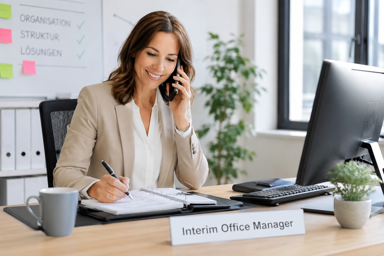 Was macht ein Interim Office Manager oder eine Interim Assistenz?