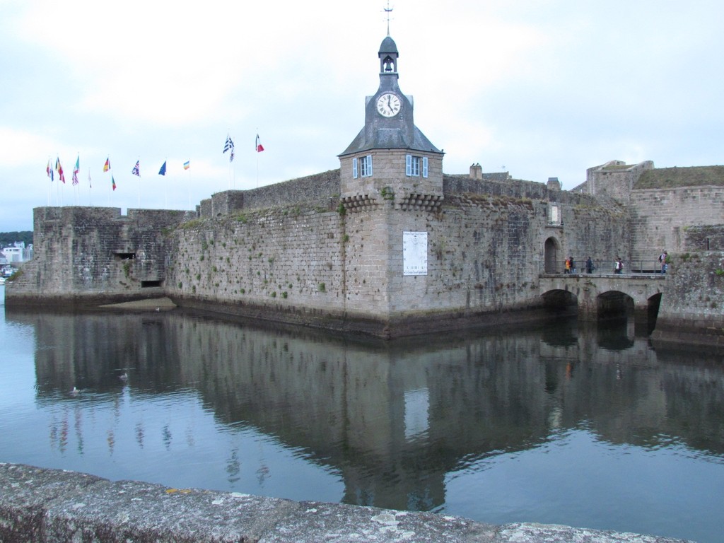 Photo de voyage. Fort in Concarneau