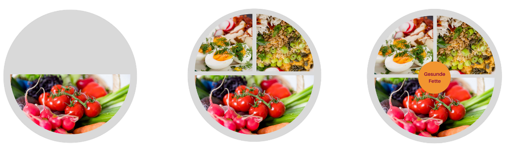 Gesunde Ernährung mit gesunden Fetten und Ölen