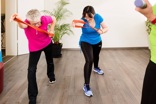 Trainieren in einem Fitnessstudio in Wetzlar