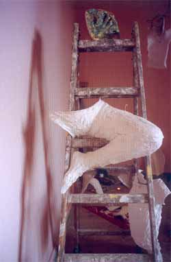 Atelierarbeiten in Cabo de Gata, Andalucia, Spain und u.a. auch im Kunsthaus Tacheles (2003 - 2005) Berlin, Deutschland.