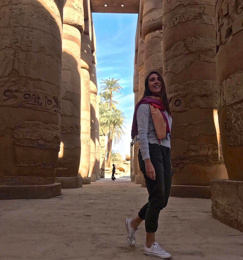 Yes, I'm a female travelling around Egypt alone, and no you should not be worried