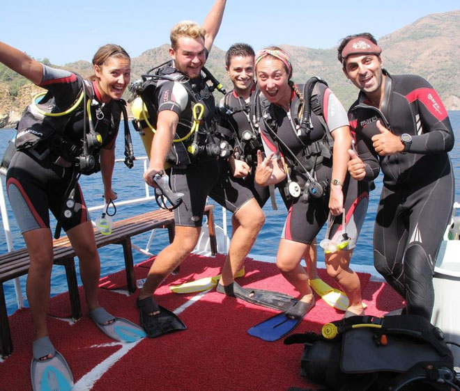 working as a divemaster