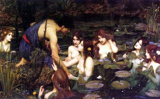 John William Waterhouse Mermaid Paintings Myfairyland