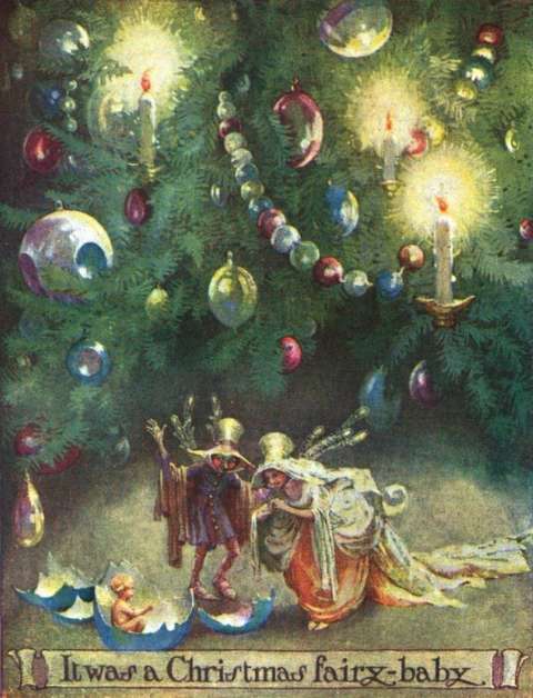 fairies-at-christmas-pictureby-gertrude-a-kay