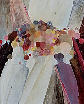 321  //  "Plötzliches Ereignis"  //  2003  //  Acryl auf Baumwolle  //  100x80cm