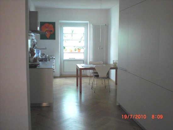 Neugeschaffener Wohn-Küchenbereich-Wörle-München
