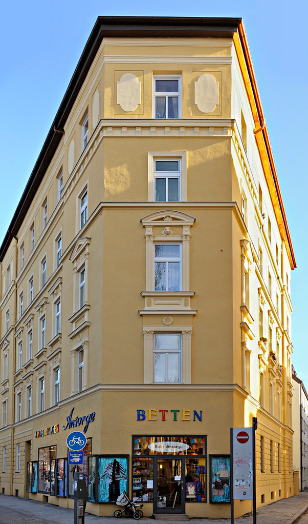 Modernisierung eines Wohnhauses in der Münchner Innenstadt