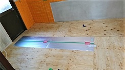 戸建て床暖房新設工事