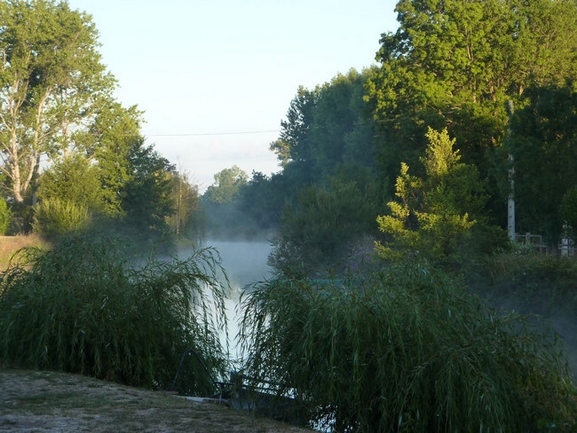 Gîte de pêche au bord de la Sèvre Niortaise dans le Marais Poitevin