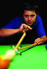 MARIO GEUDENS ... snooker and fun, but boy what a talent