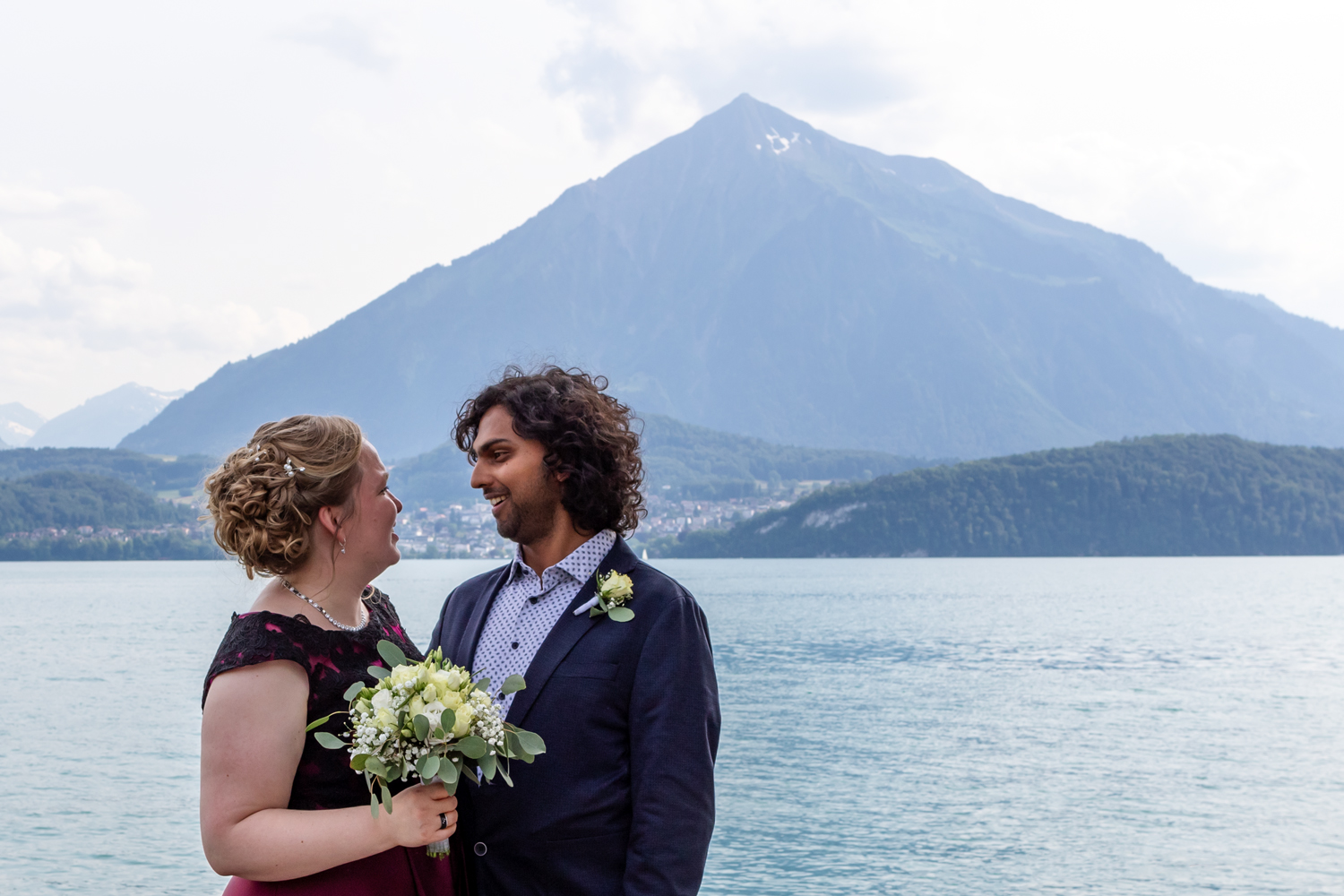 Hochzeit am Thuner See