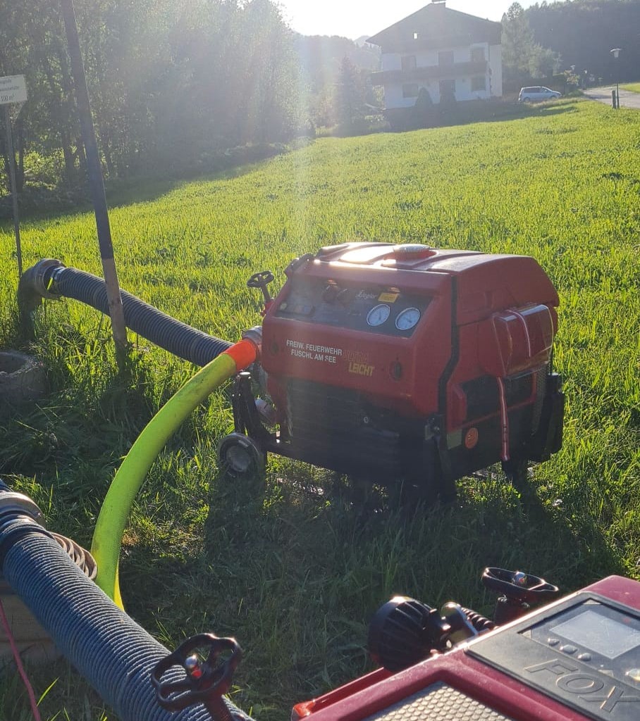 Bachreinigung nach Verunreinigung durch Gülle