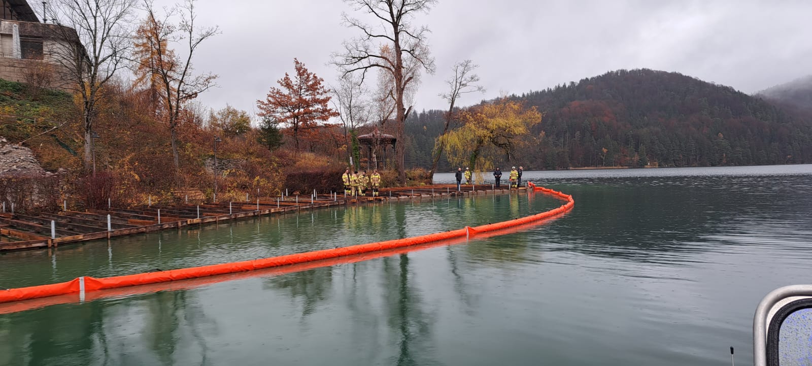 Öleinsatz am Fuschlsee