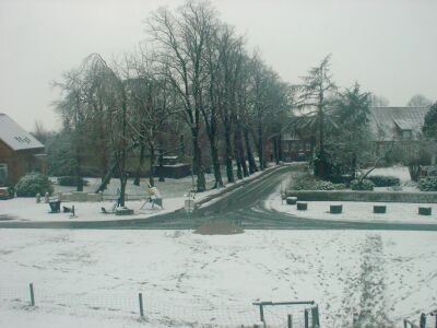 Der Binnensiel im Winter 2001