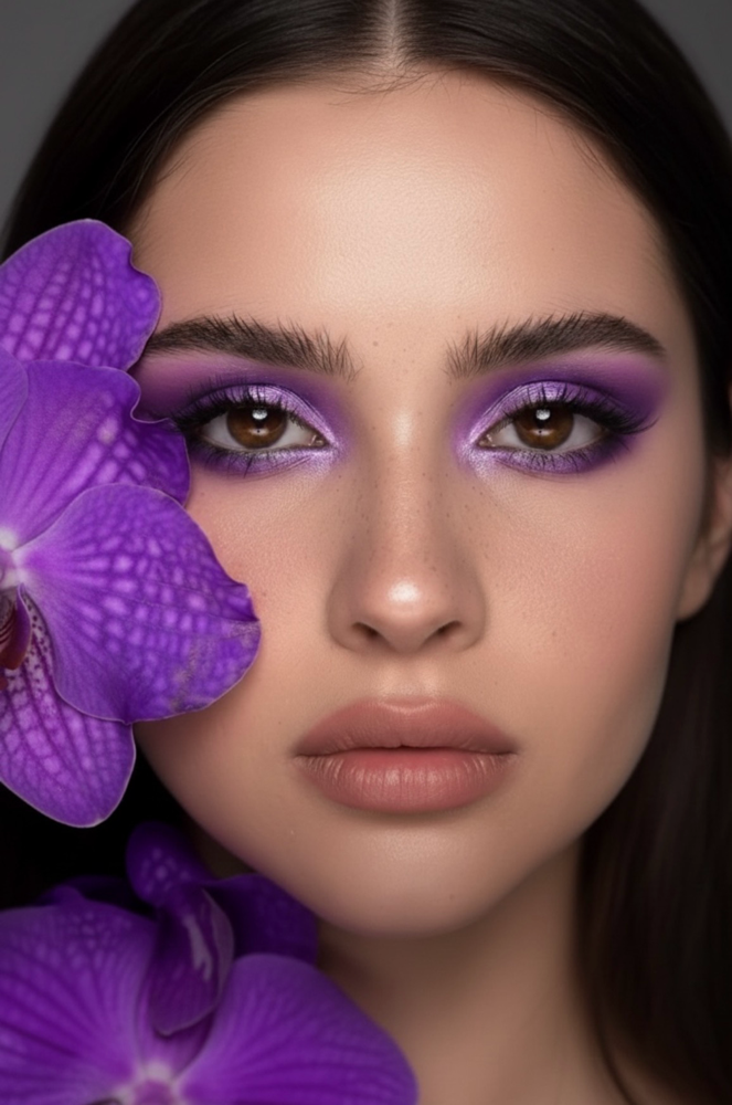 Professionelles Beauty Make-up für Commercial Fotoshooting in Münster – Close-up Styling für Kamera