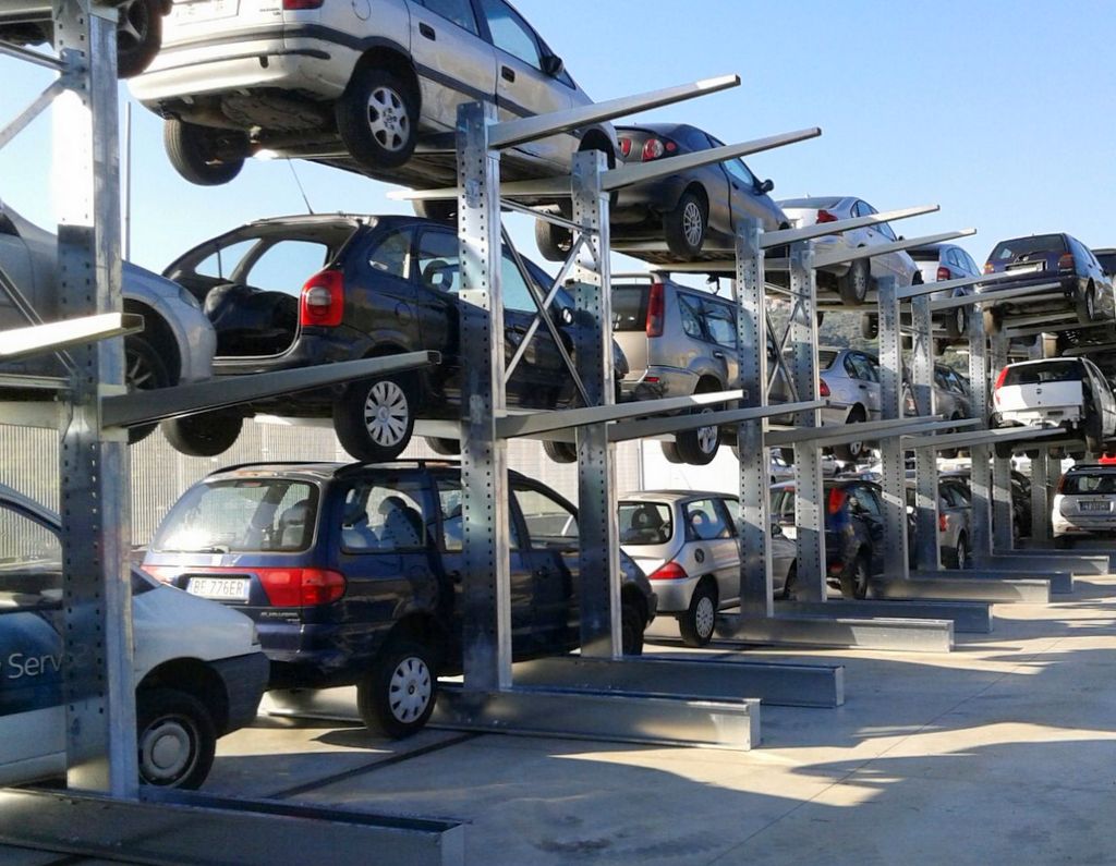 Cantilever pour voitures Sisam